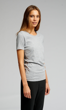 Load image into Gallery viewer, Fitted T-shirt - Oxford Grey - TeeShoppen - Grey 2
