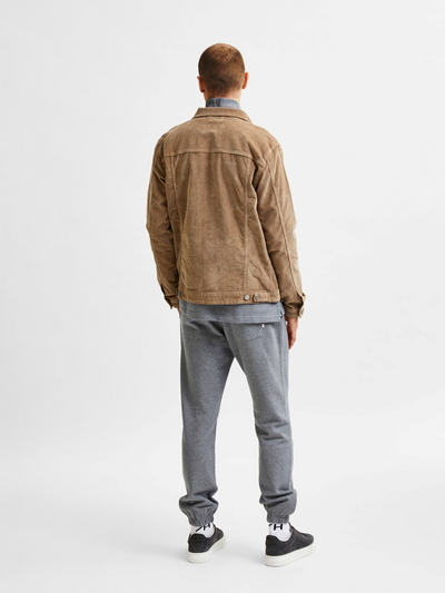 Jeppe Corduroy Jacket - Greige - Selected Homme - Khaki 2