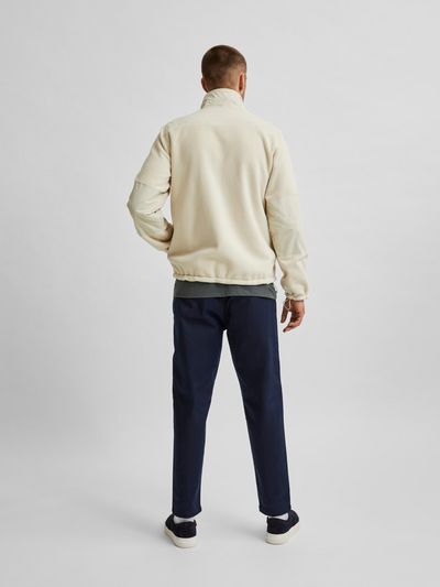 Nohr Fleece Jacket - Bone White - Selected Homme - White 3