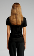 Afbeelding in Gallery-weergave laden, Fitted T-shirt - Black - TeeShoppen - Black 4
