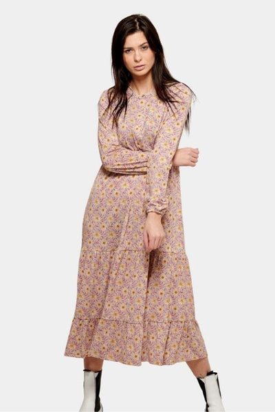 Julia flowered dress - Rosa - Amis de Copenhague - Pink 2