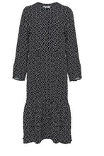 Carregar imagem no visualizador da galeria, Anna long-sleeved dress - Black - Amis de Copenhague - Black 4
