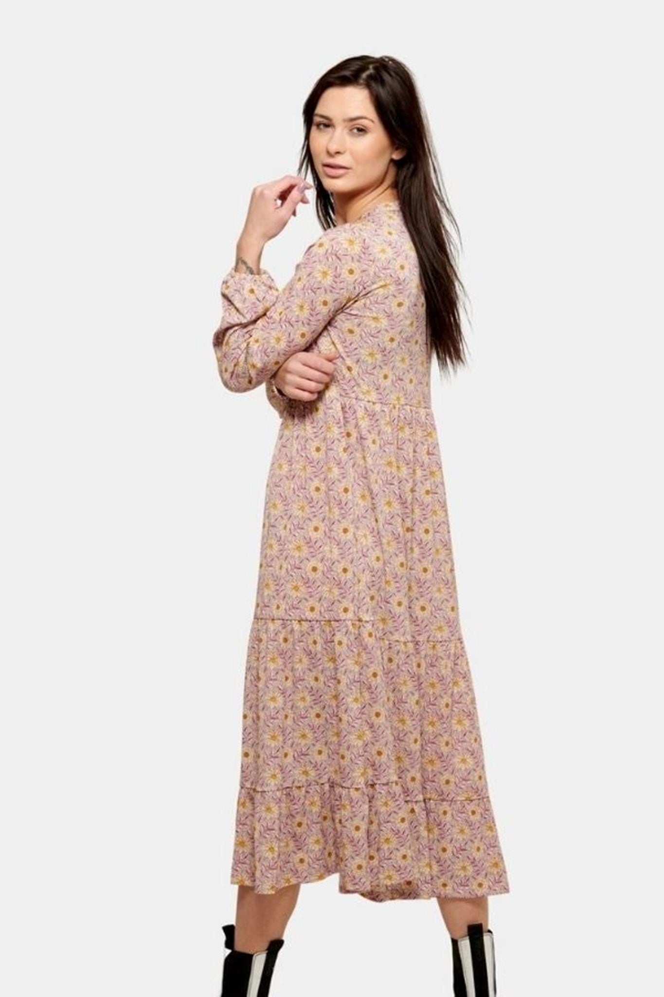 Julia flowered dress - Rosa - Amis de Copenhague - Pink 3