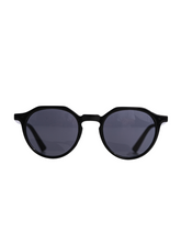 Charger l&#39;image dans la galerie, Round Sunglasses - Black - TeeShoppen - Black 2
