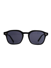 Carregar imagem no visualizador da galeria, Square Sunglasses - Black - TeeShoppen - Black 2
