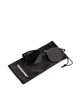 Carregar imagem no visualizador da galeria, Square Sunglasses - Black - TeeShoppen - Black
