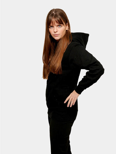 Oversized Hoodie - Black - TeeShoppen - Black 2