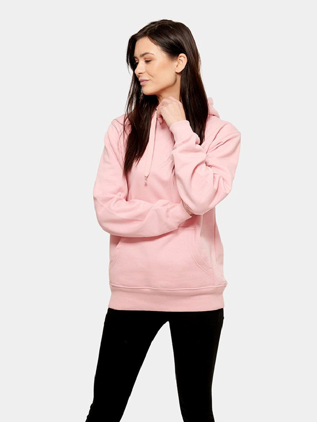 Boyfriend Hoodie - Pink - TeeShoppen - Pink