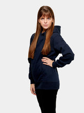 Load image into Gallery viewer, Oversized Hoodie - Navy - TeeShoppen - Blue
