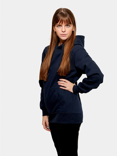 Oversized Hoodie - Navy - TeeShoppen - Blue