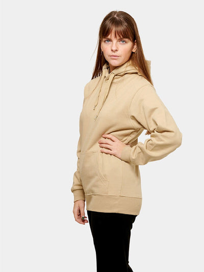 Oversized Hoodie - Sand - TeeShoppen - Khaki 3