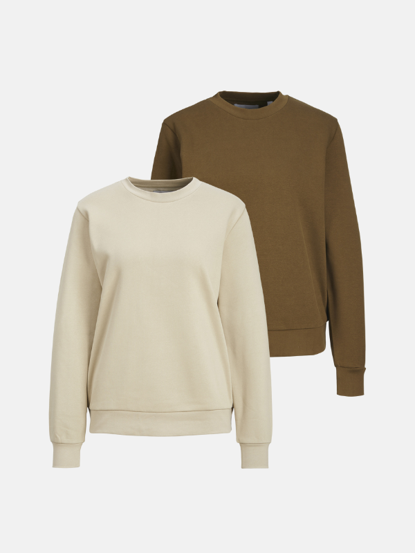 Basic Crewneck Sweat - Package Deal (2 pcs.)