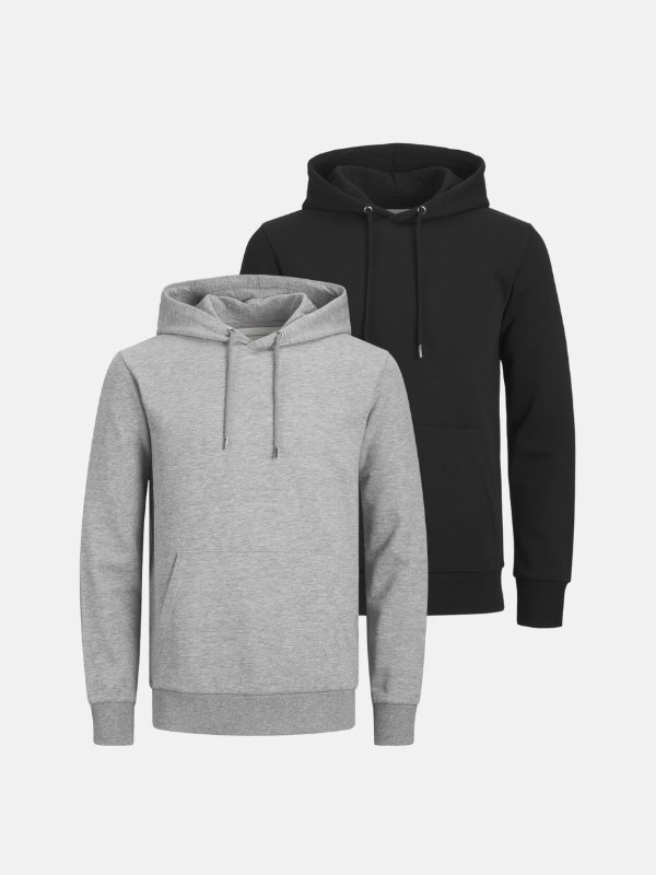 Sudor de sudadera con capucha básica - paquete (2 pcs)