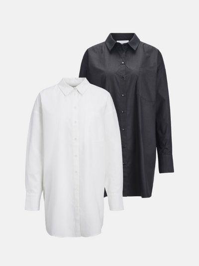 Oversized shirt - pakketdeal (2 pc's.)