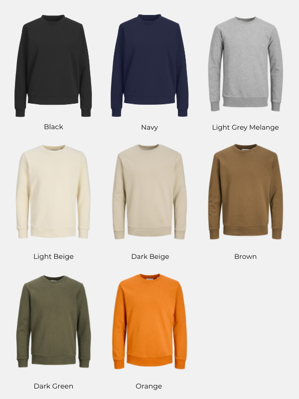 Basic Crewneck Sweat - Package Deal (2 pcs.)