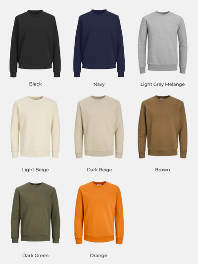 Sweat Crewneck Basic - Forme de package (2 pcs.)