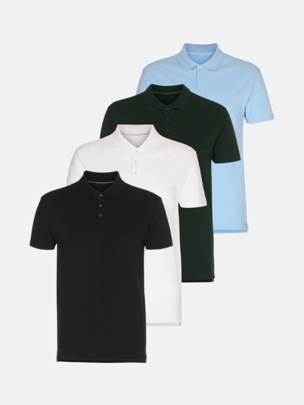 Muscle Polo - Pakket deal (4 pc's.)