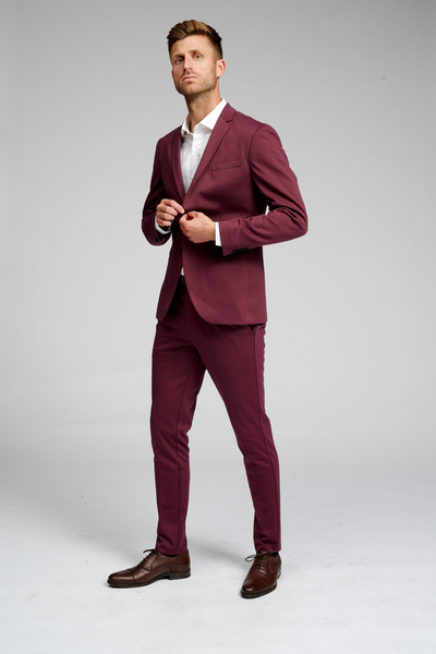 The Original Performance Suit (Burgundy) - Package Deal