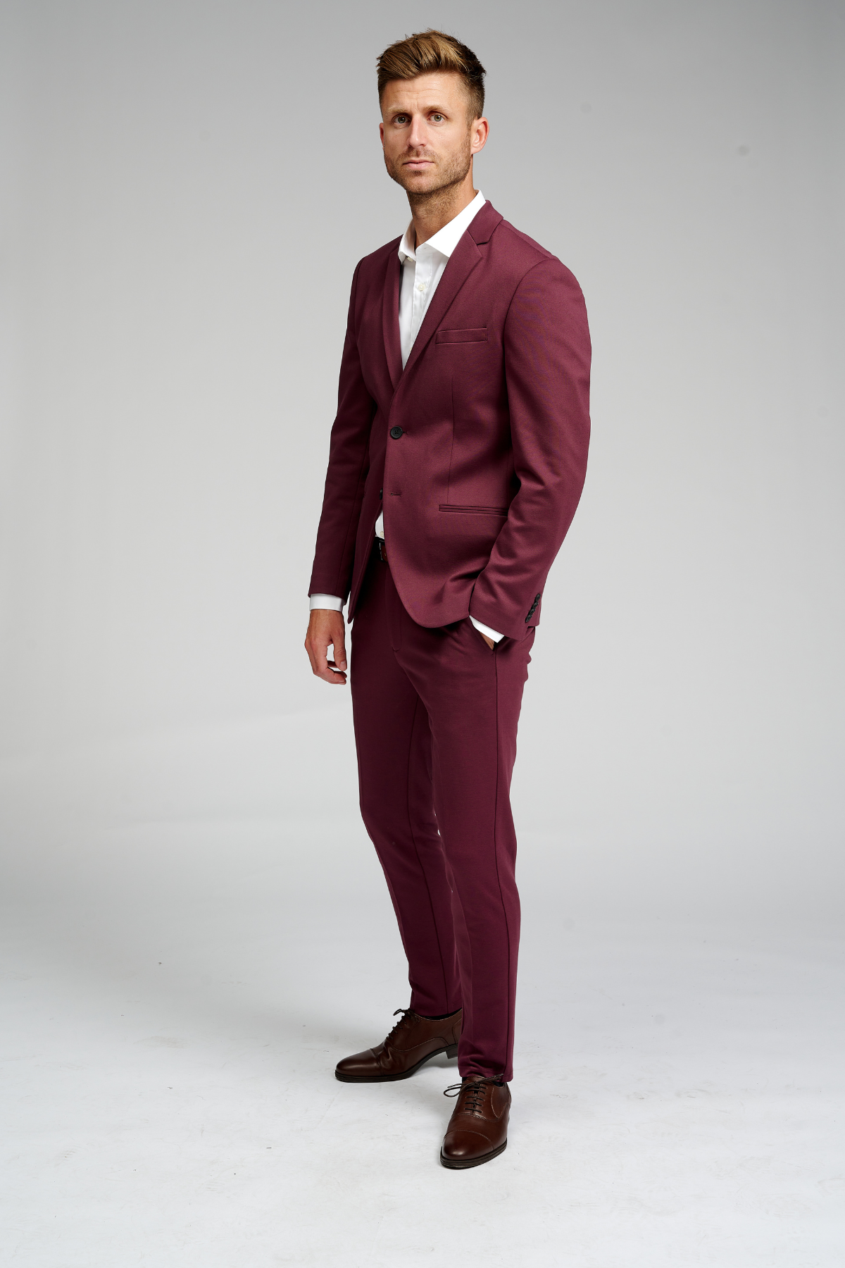 The Original Performance Suit (Burgundy) - Package Deal