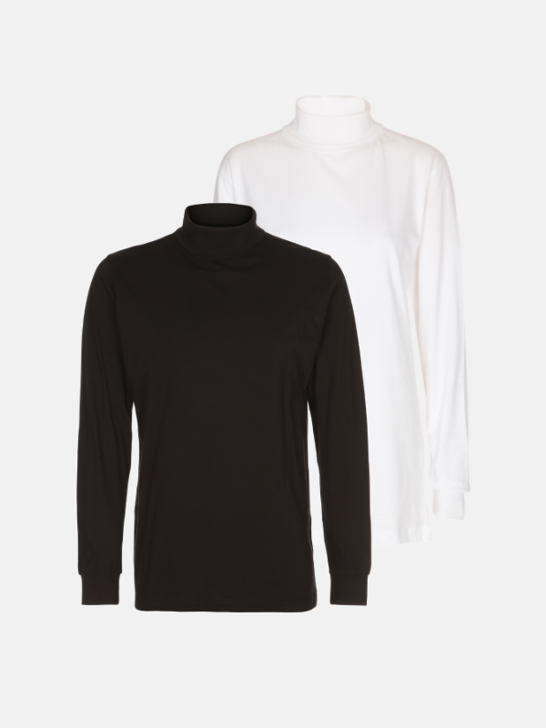 Turtleneck di base - pacchetto (2 pezzi.)