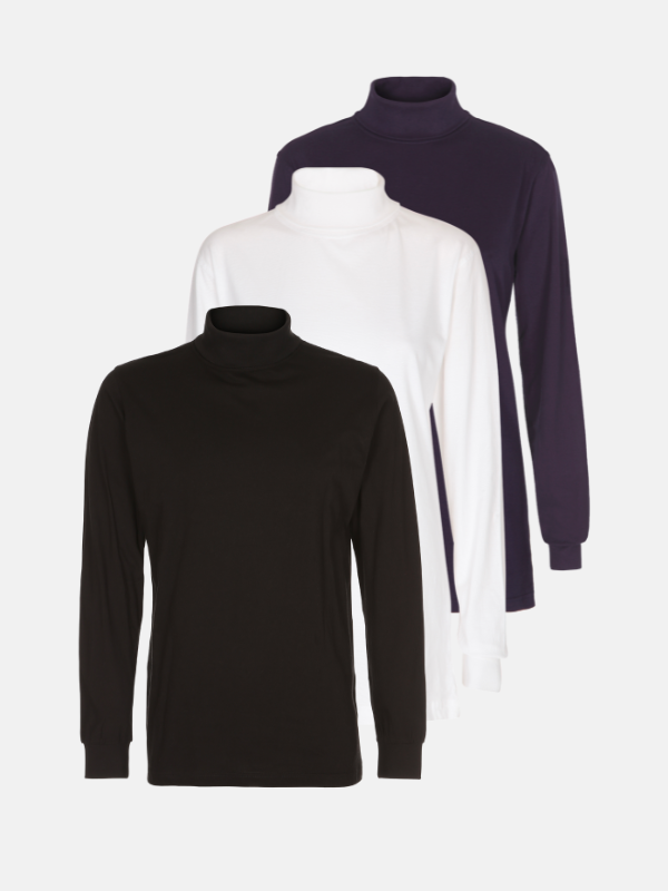 Basic Turtleneck - Pakketdeal (3 pc's.)