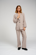 Load image into Gallery viewer, Oversized Blazer with Classic Suit Pants - Package Deal (Grey)
