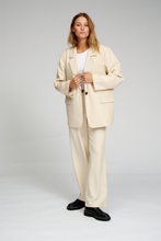 Load image into Gallery viewer, Oversized Blazer with Classic Suit Pants - Package Deal (Beige)
