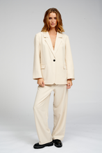 Load image into Gallery viewer, Oversized Blazer with Classic Suit Pants - Package Deal (Beige)
