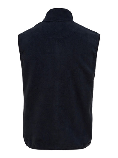 Davis Fleece Vest - Dark Navy - Only & Sons - Blue 3