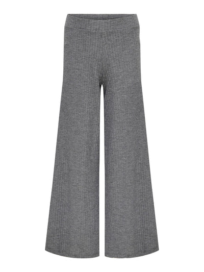 Nella Pants - Medium Gray Melange - Kids Only - Grey