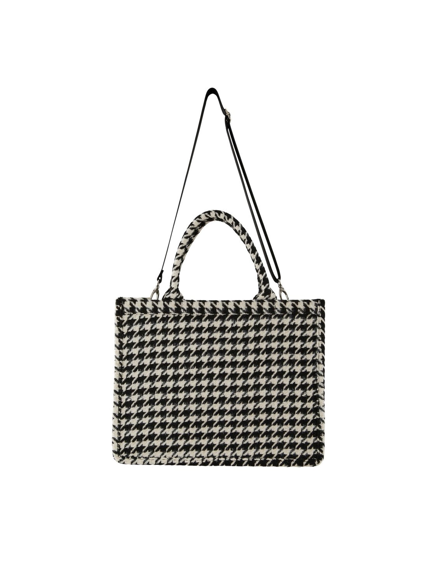 Amina Shopper Bag - Bright White - PIECES - White