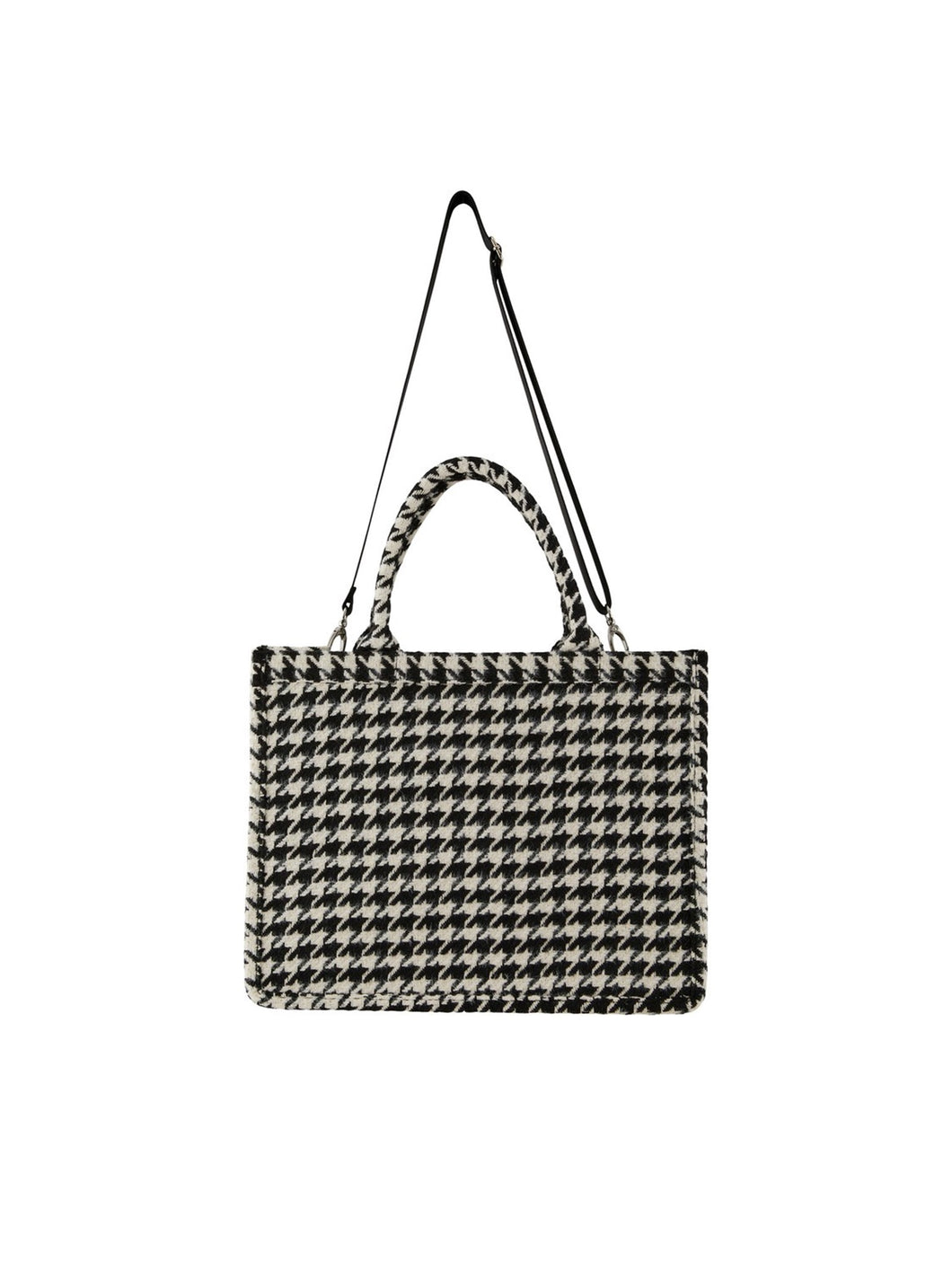 Amina Shopper Bag - Bright White - PIECES - White