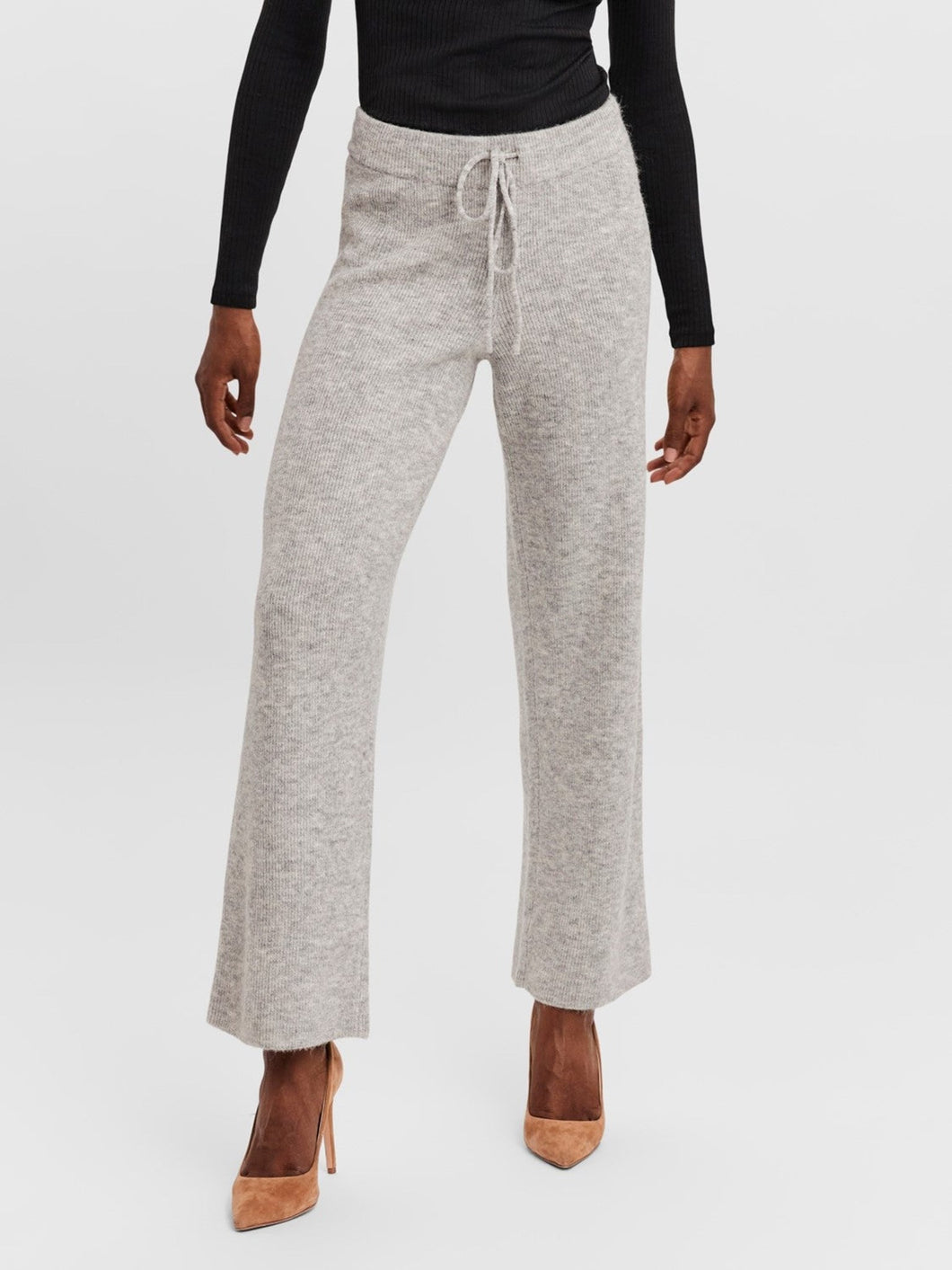 Ragnhild Pants - Light gray - Vero Moda - Grey