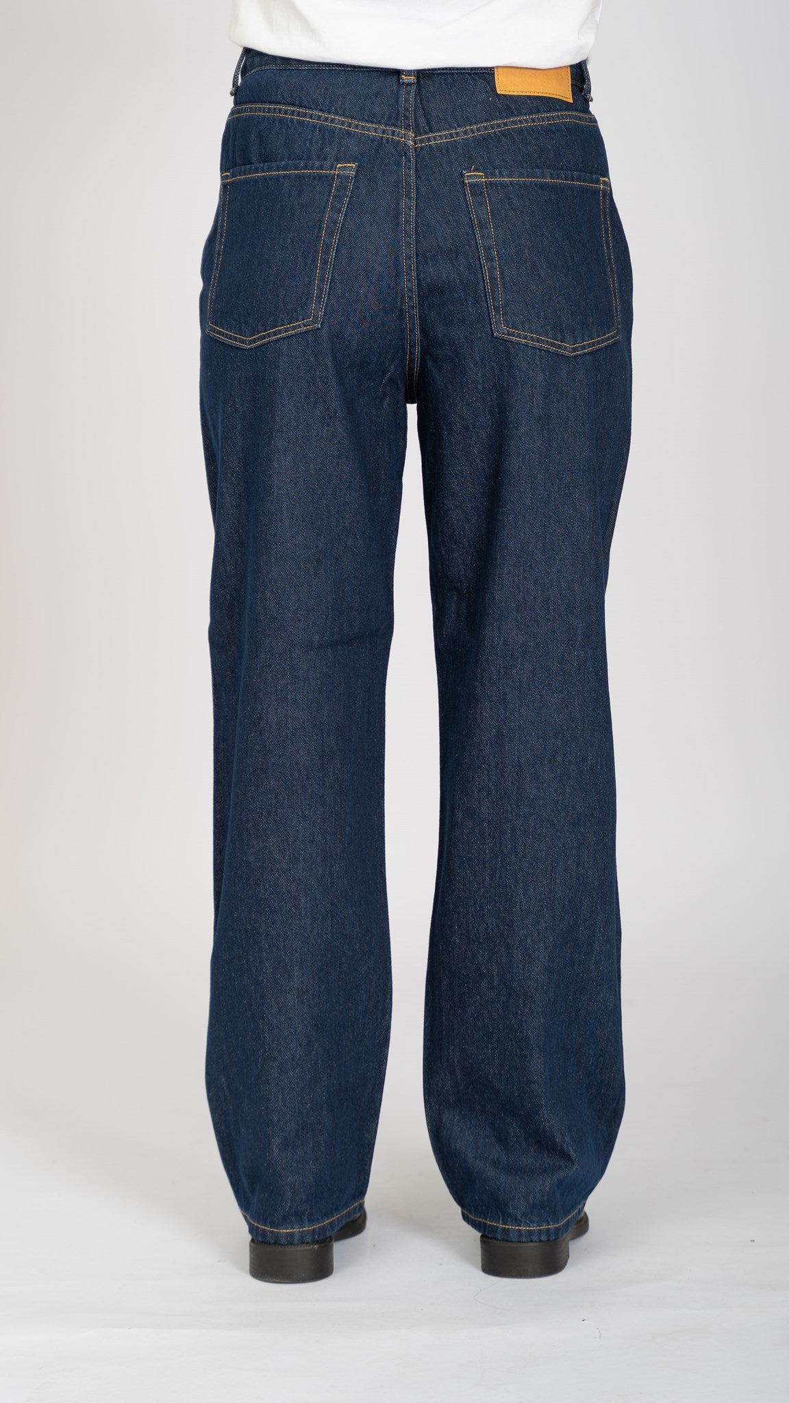 The Original Performance Loose Jeans - Dark Blue Denim - TeeShoppen - Blue 11