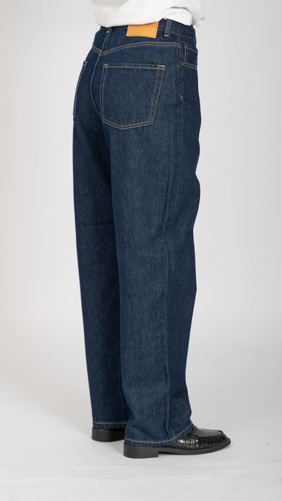 The Original Performance Loose Jeans - Dark Blue Denim - TeeShoppen - Blue 7