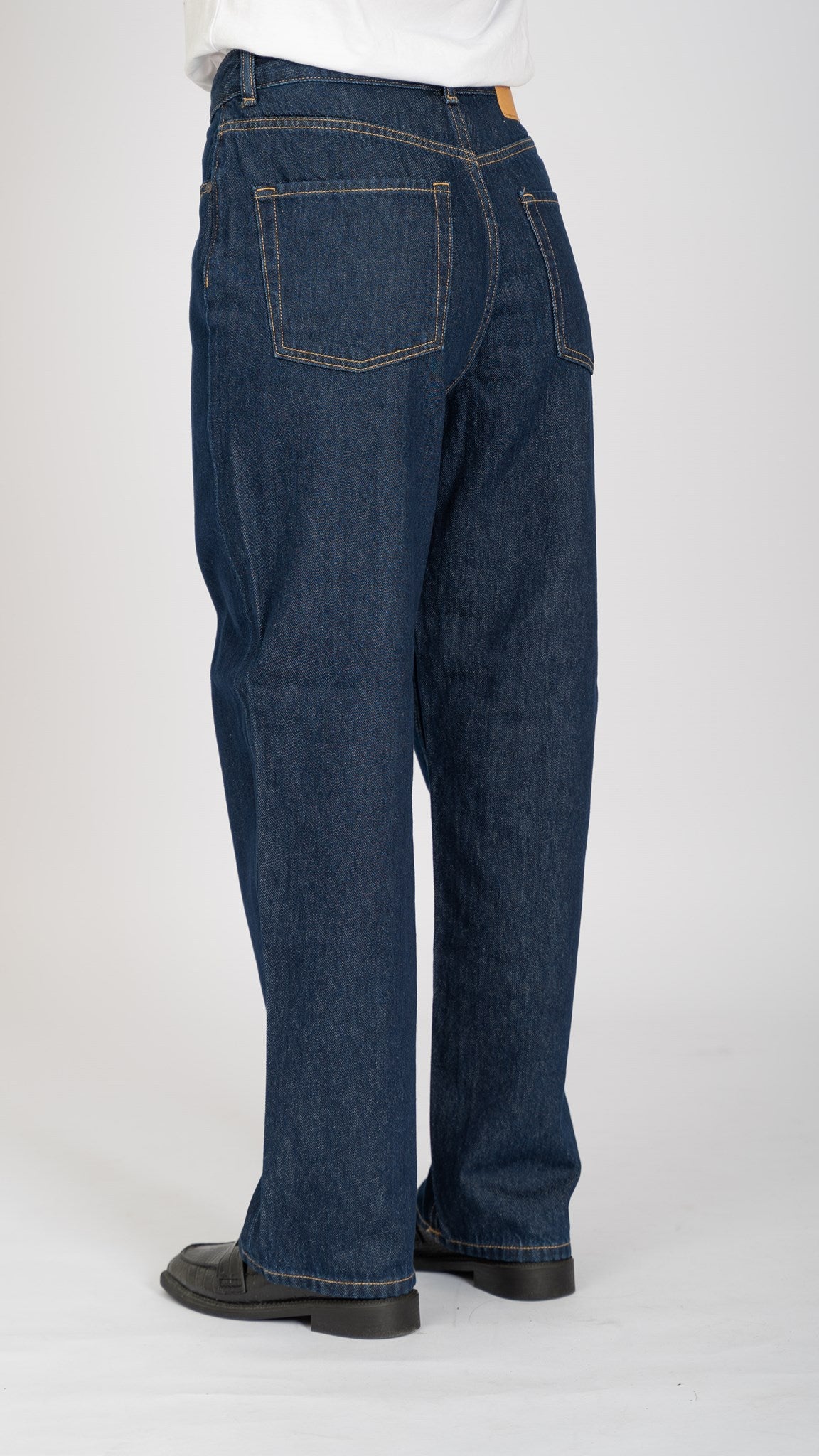 The Original Performance Loose Jeans - Dark Blue Denim - TeeShoppen - Blue 10