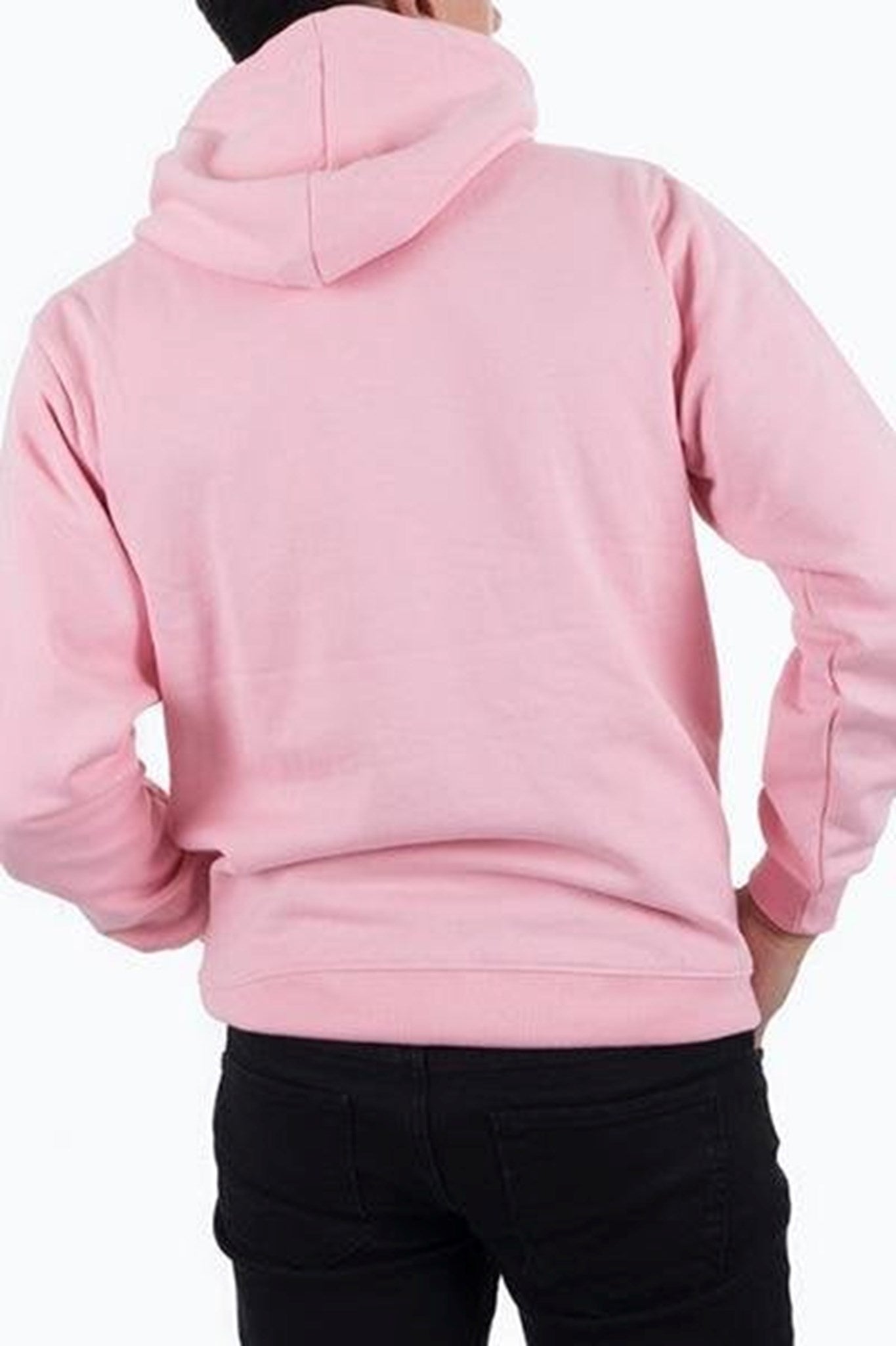 Basic hoodie - Pink - TeeShoppen - Pink 2