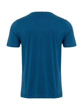 Load image into Gallery viewer, Organic Basic T-shirt - Petrol Blue - TeeShoppen - Blue 6
