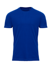 Load image into Gallery viewer, Organic Basic T-shirt - Blue - TeeShoppen - Blue 6
