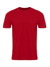 Load image into Gallery viewer, Organic Basic T-shirt - Red - TeeShoppen - Red 6
