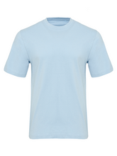 Load image into Gallery viewer, Organic Basic T-shirt - Light Blue - TeeShoppen - Blue 5
