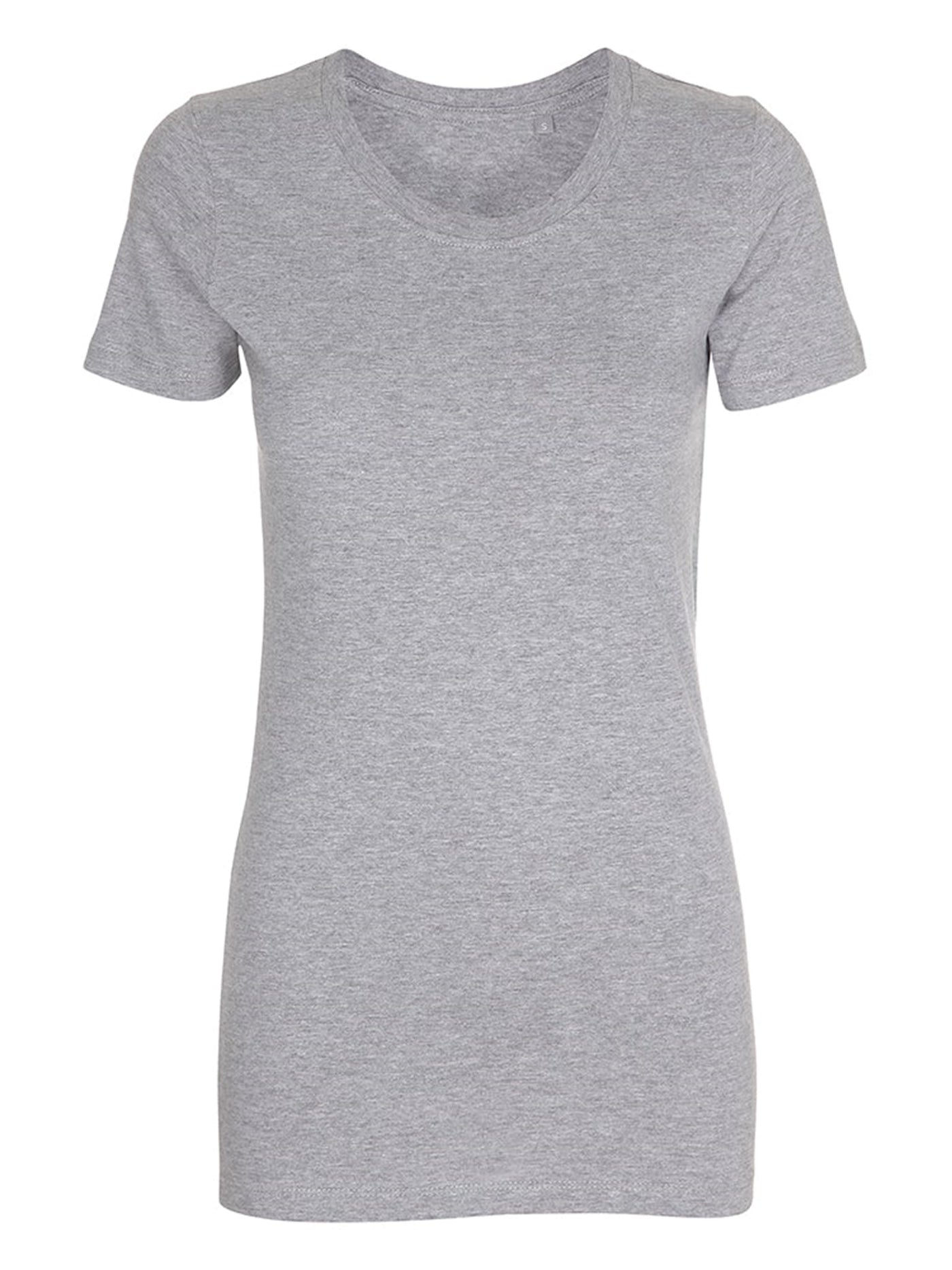 Fitted T-shirt - Oxford Grey - TeeShoppen - Grey 3