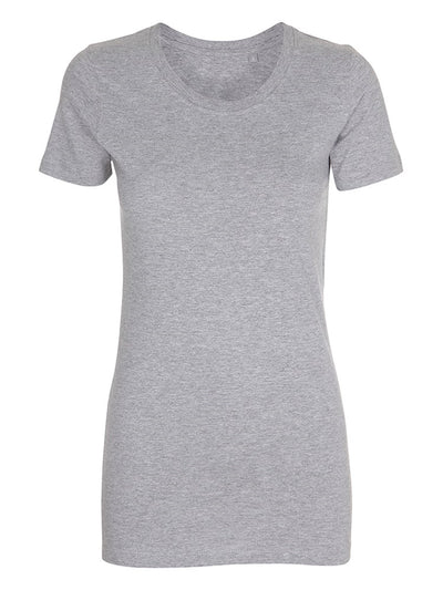 Fitted T-shirt - Oxford Grey - TeeShoppen - Grey 3