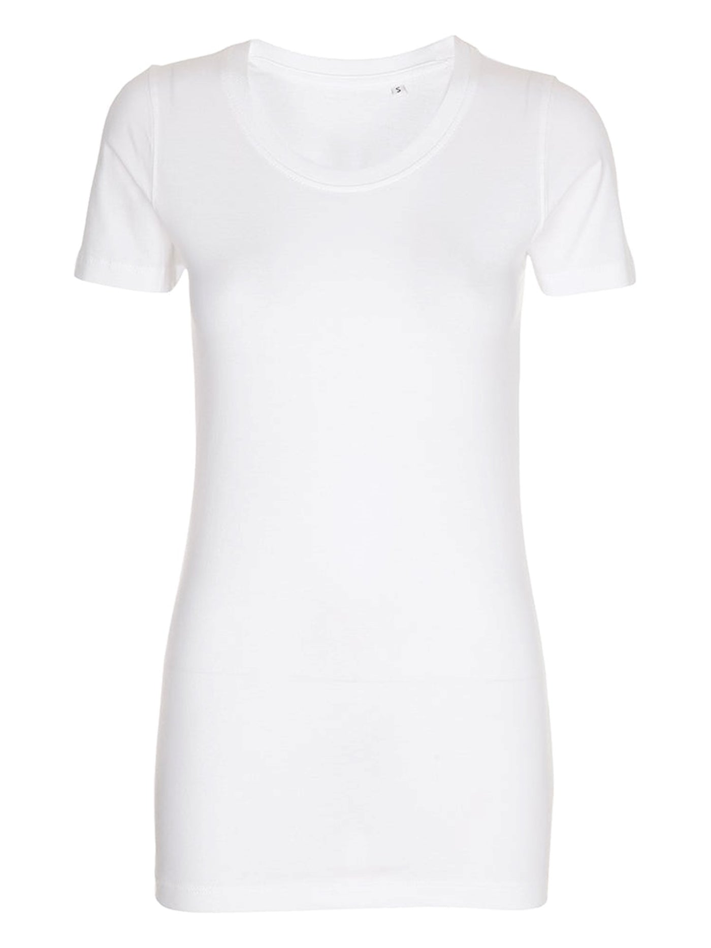 Fitted T-shirt - White - TeeShoppen - White 6