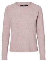 Load image into Gallery viewer, Soft Doffy knit - Wood rose melange - Vero Moda - Pink 4
