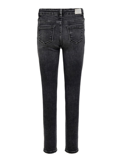 Blush Mid Waist Jeans - Black - Kids Only - Black 2