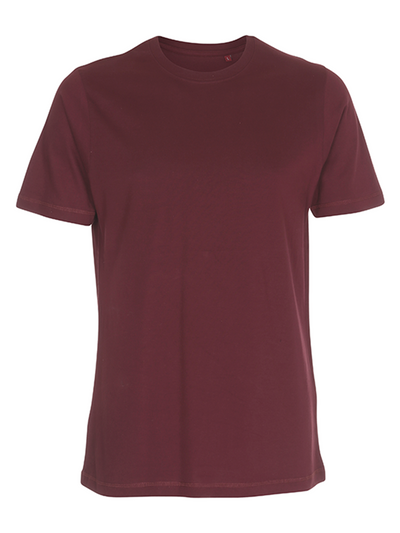 Boyfriend Tee - Burgundy Red - TeeShoppen - Red 4