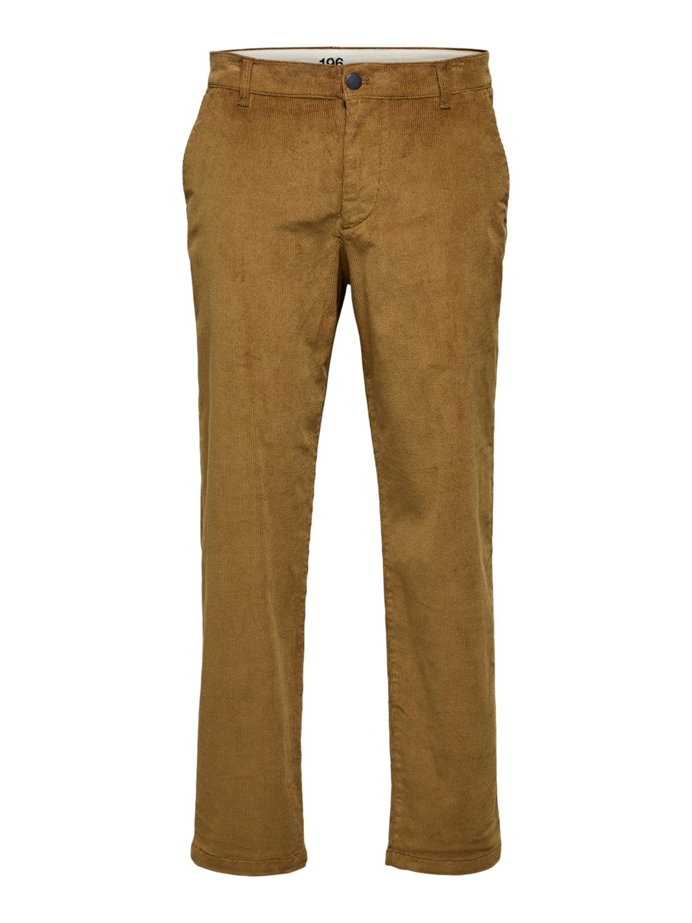 Straight Stroke Cord Pants - Butternut - Selected Homme - Brown 2