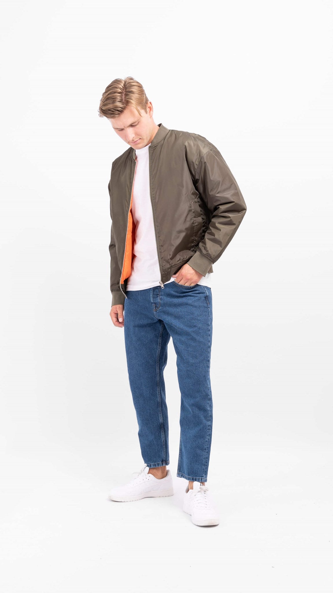 Clay Bomber Jacket - Forest Night - Jack & Jones - Green 5