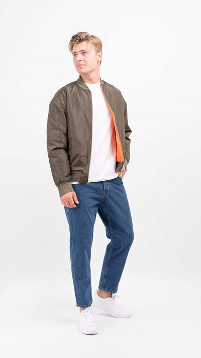 Clay Bomber Jacket - Forest Night - Jack & Jones - Green